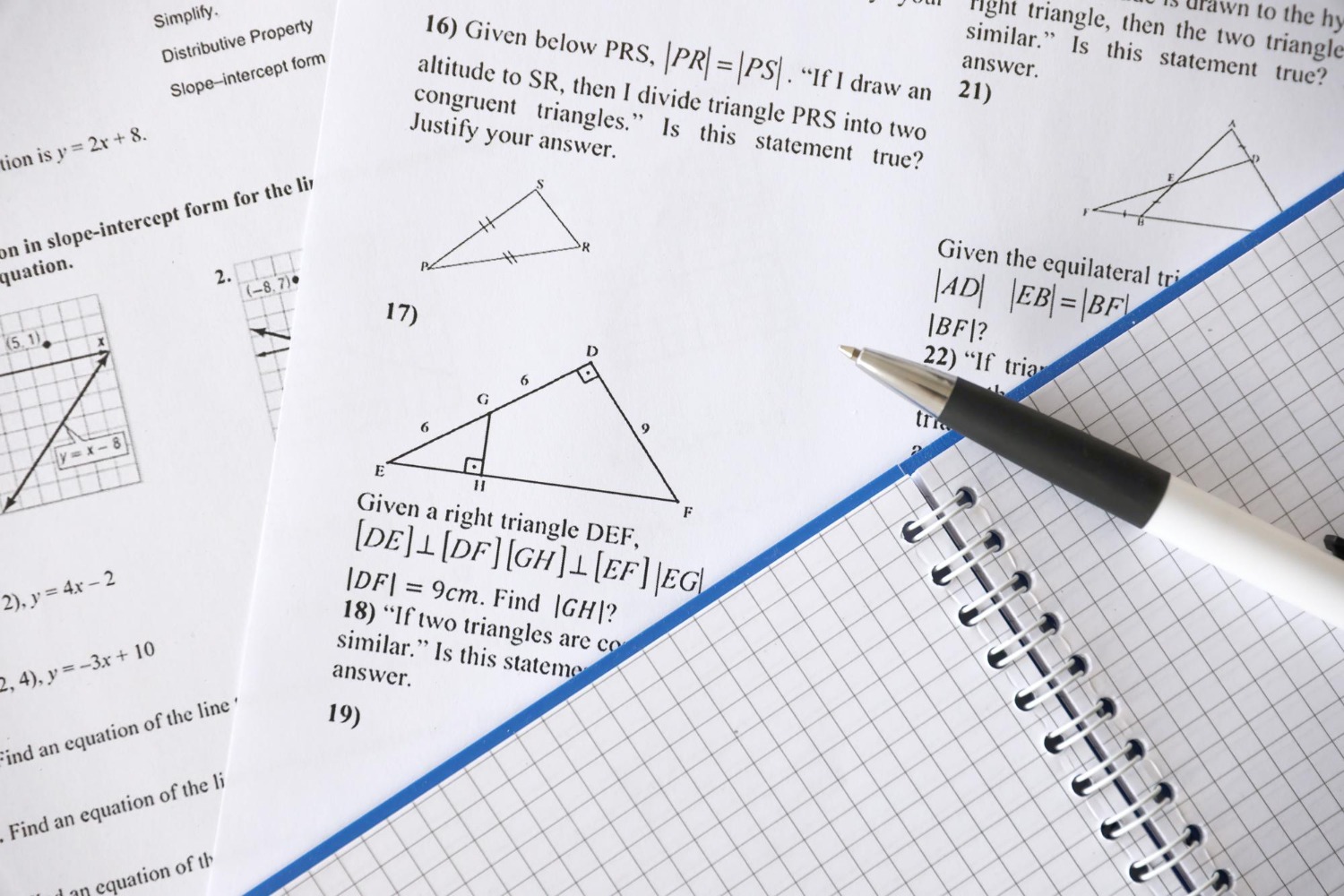 Write in mathematics the way you write in other subjects